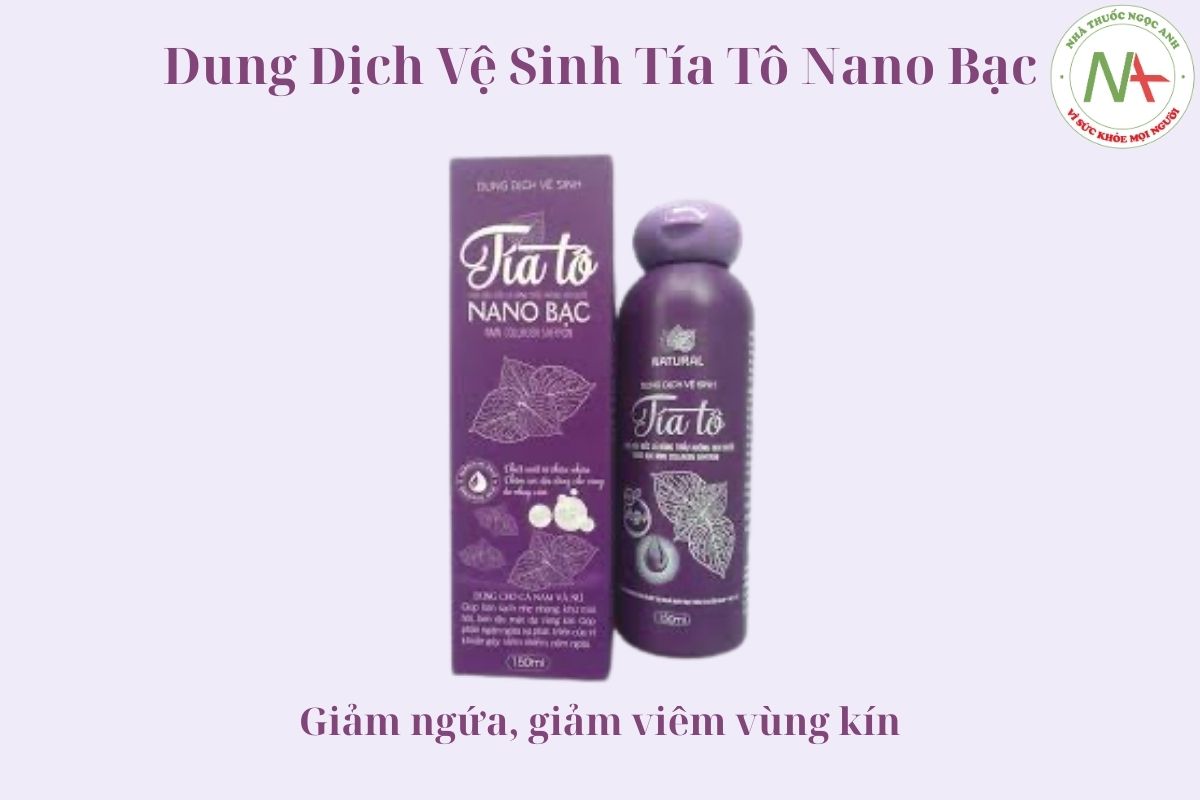 Dung Dịch Vệ Sinh Tía Tô Nano Bạc 3 Dung Dịch Vệ Sinh Tía Tô Nano Bạc
