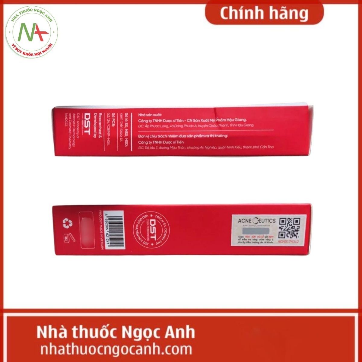 Gel Mụn Dual Azela Moderate Acne Clearing