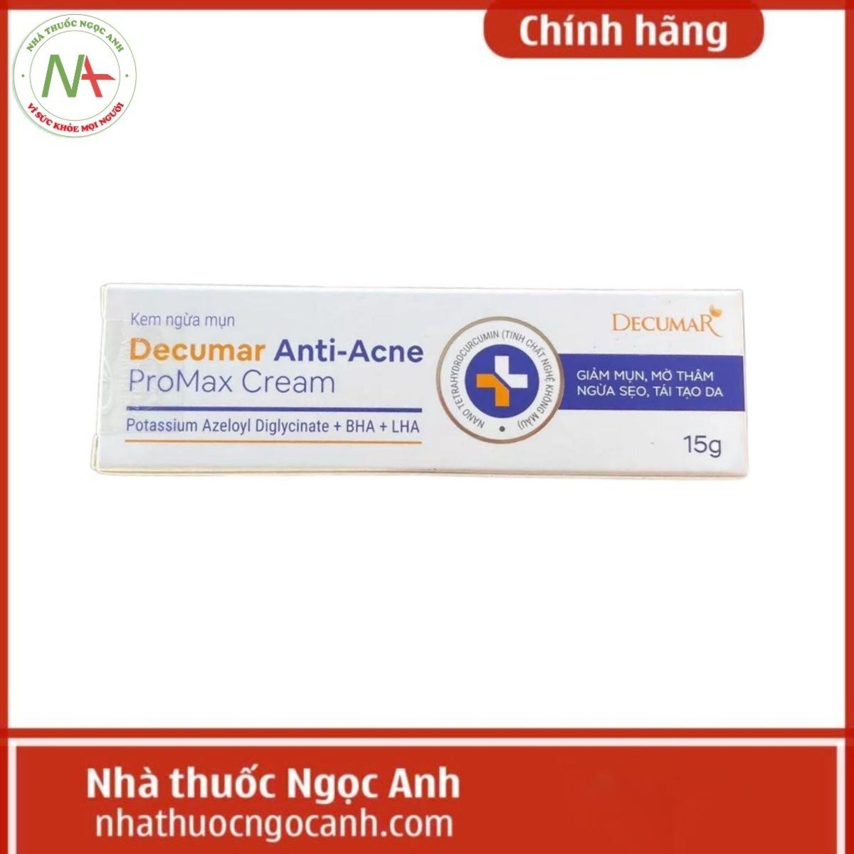 Kem Ngừa Mụn Decumar Anti-Acne ProMax Cream