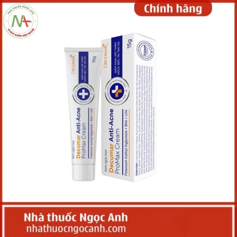 Kem Ngừa Mụn Decumar Anti-Acne ProMax Cream