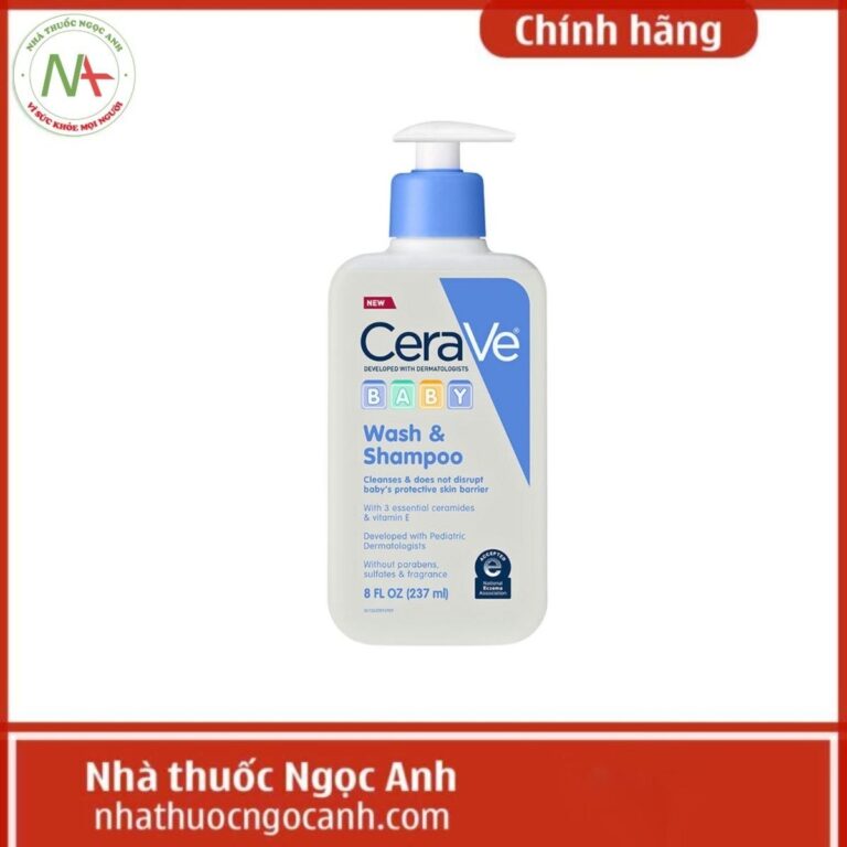 Sữa tắm Cerave Baby Wash & Shampoo