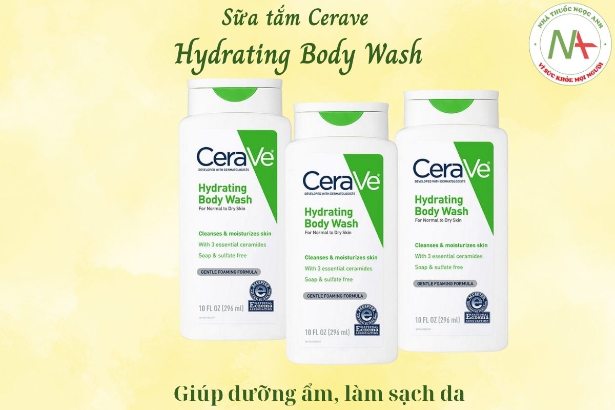 Sữa tắm Cerave Hydrating Body Wash