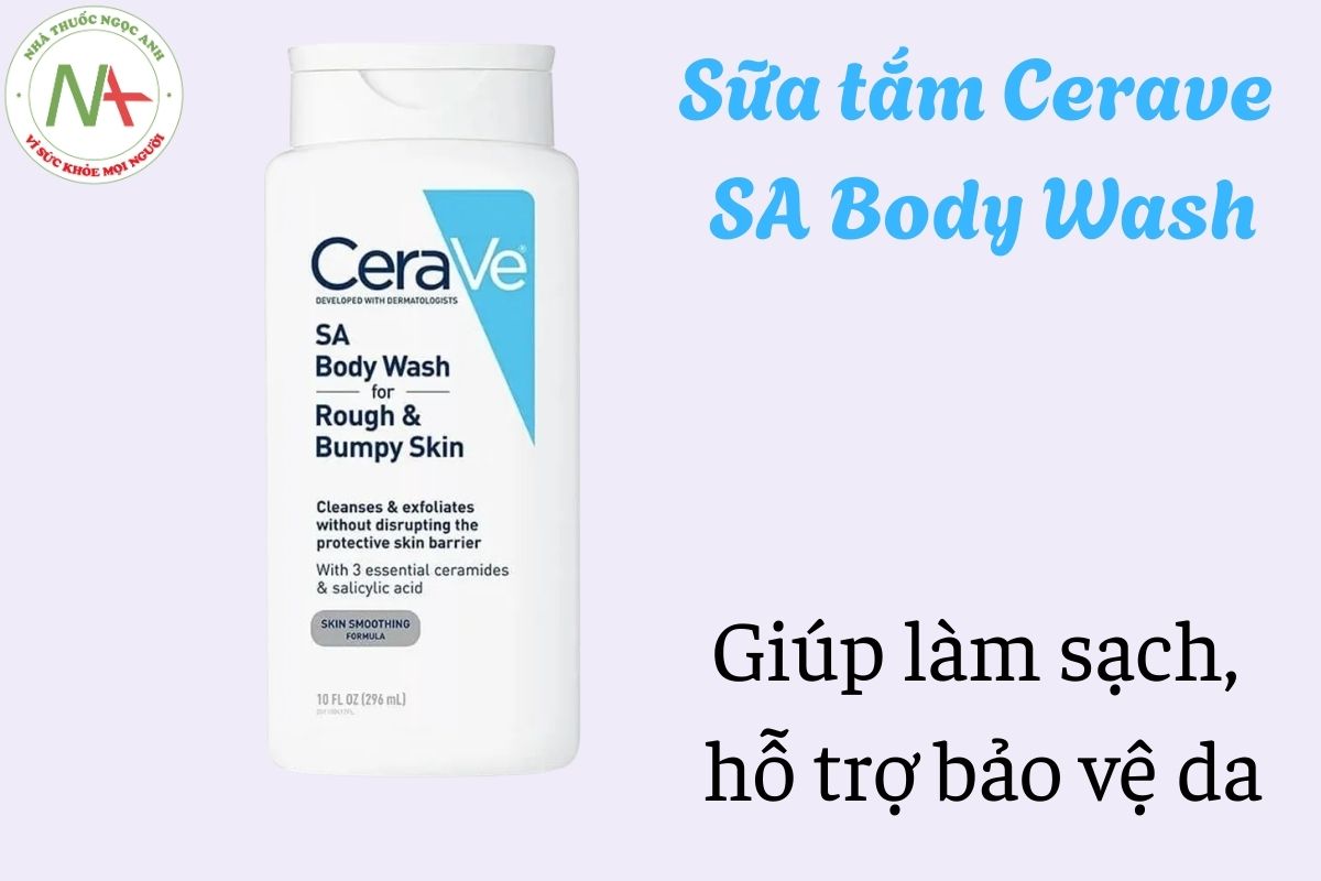 Sữa tắm Cerave SA Body Wash