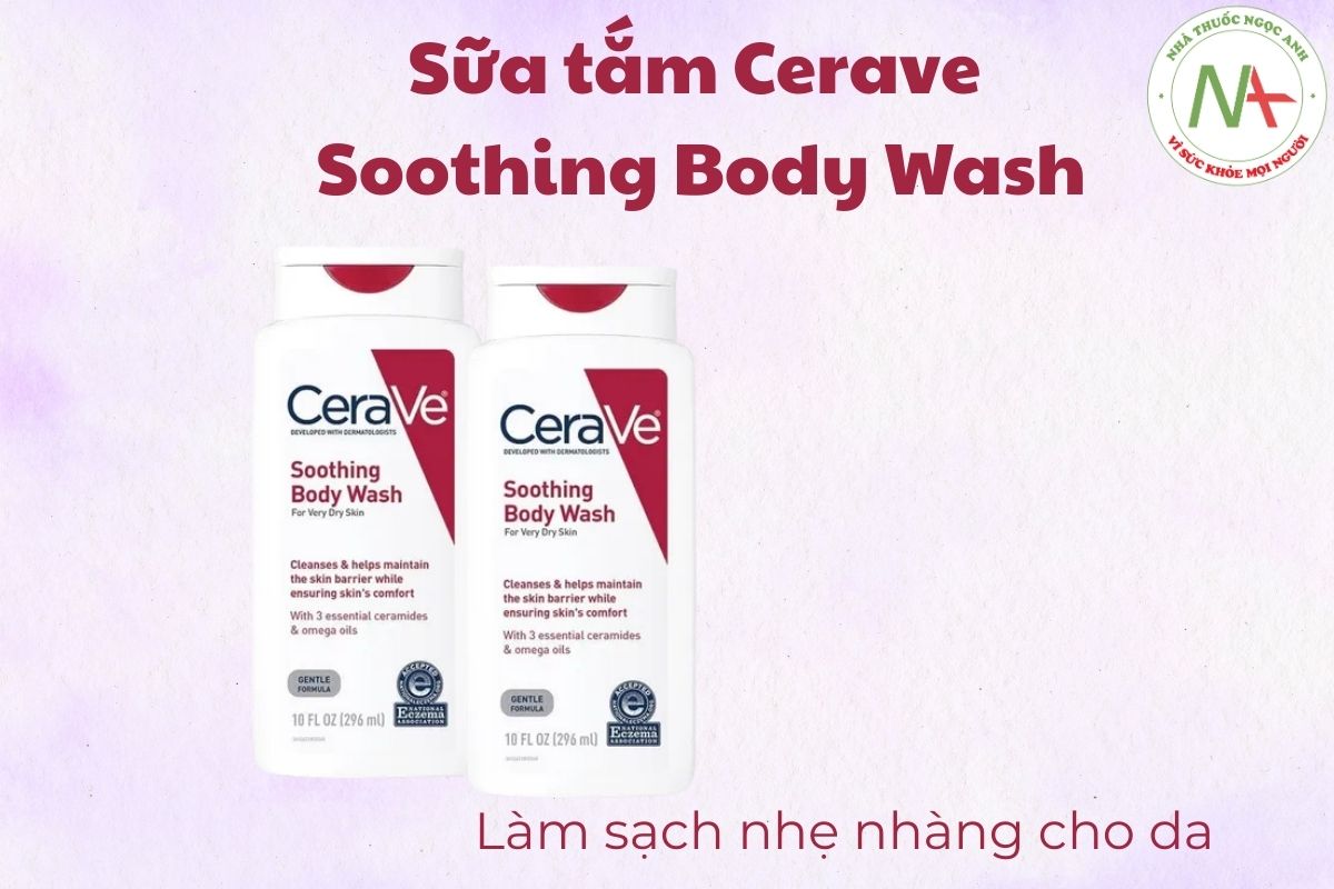 Sữa tắm Cerave Soothing Body Wash