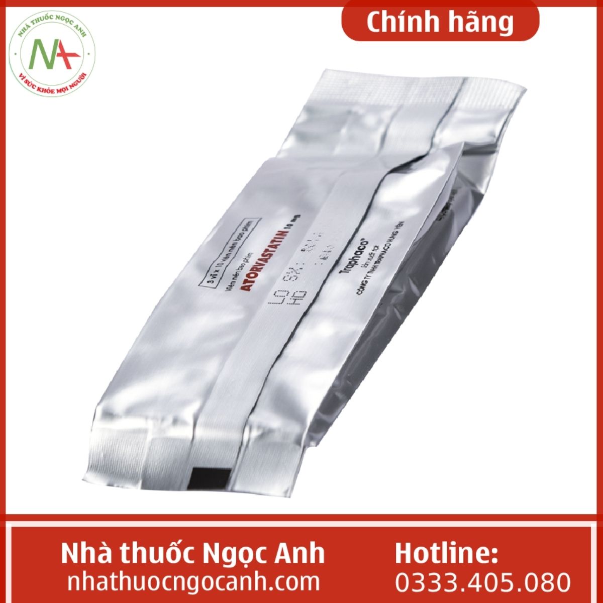 Atorvastatin 10mg Traphaco