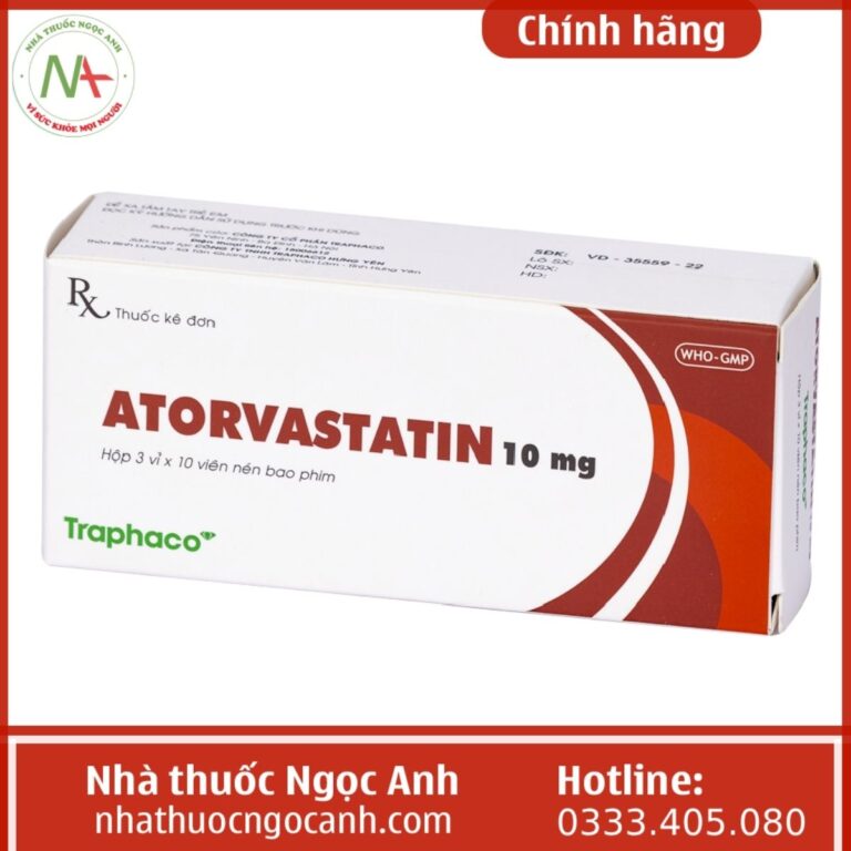 Atorvastatin 10mg Traphaco