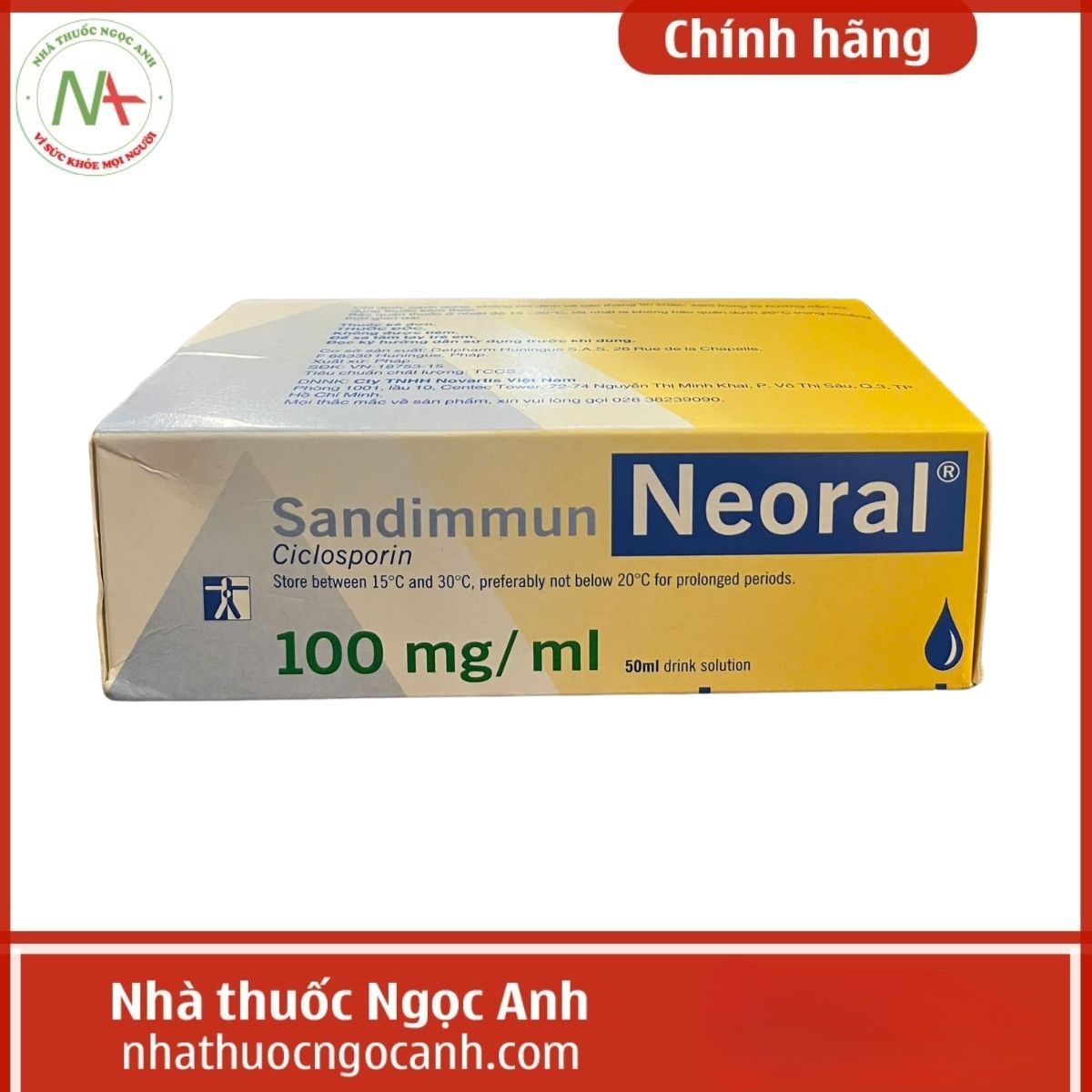 Thuốc Sandimmun Neoral 100mg/ml