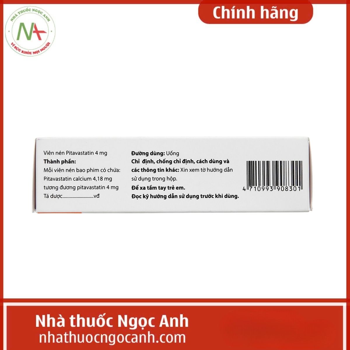 Thuốc Pitator Tablets 4mg Orient Pharma