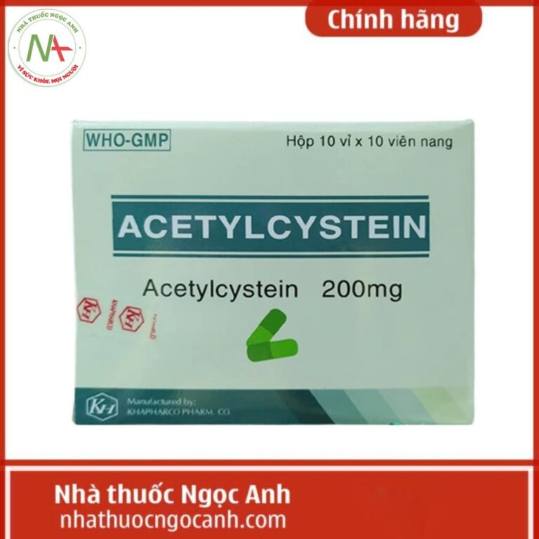 Acetylcystein 200mg Khapharco
