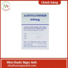 Acetylcystein 200mg Vidipha