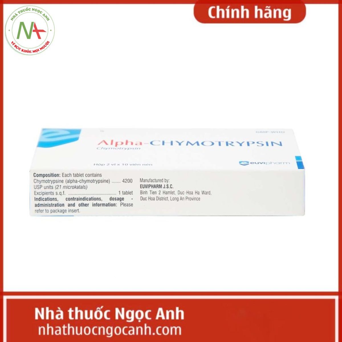 Alpha-Chymotrypsin Euvipharm