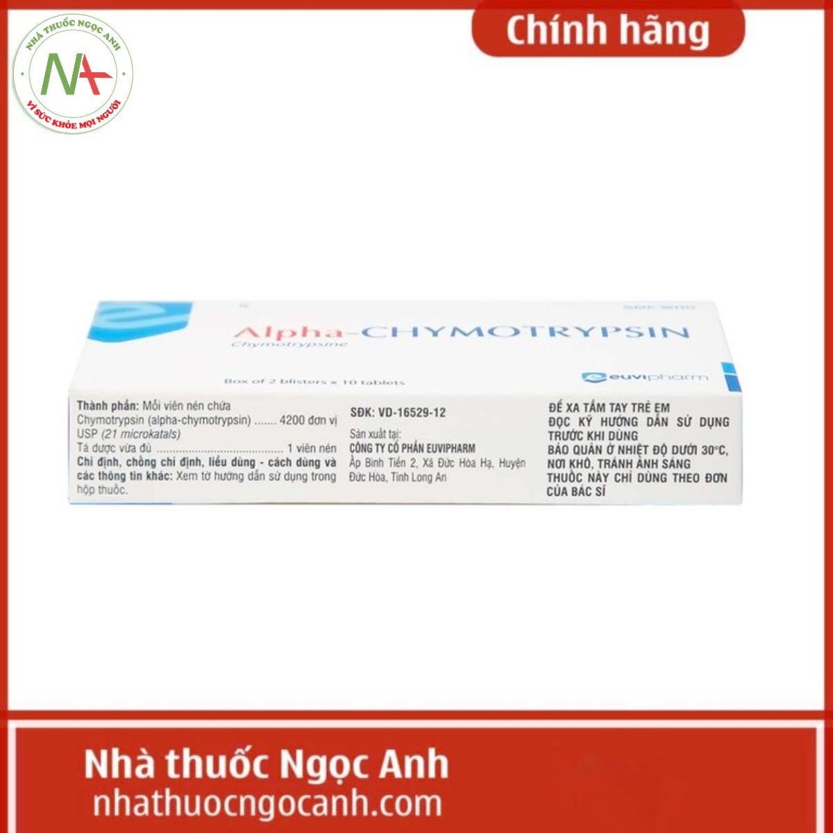 Alpha-Chymotrypsin Euvipharm