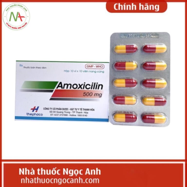 Amoxicilin 500mg Thephaco