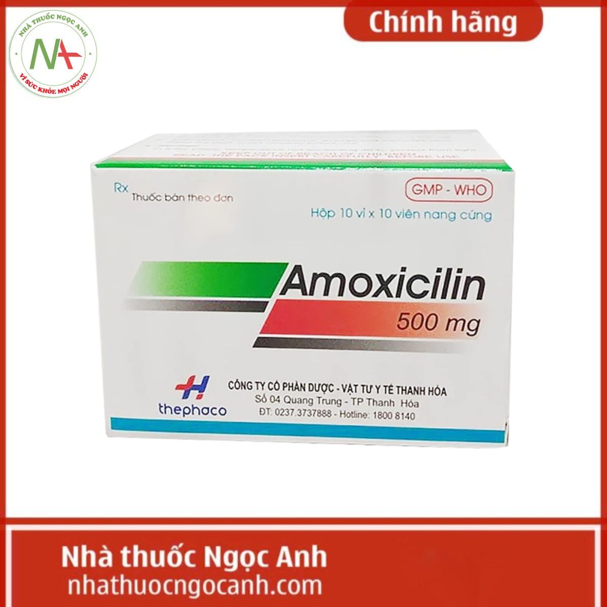 Amoxicilin 500mg Thephaco