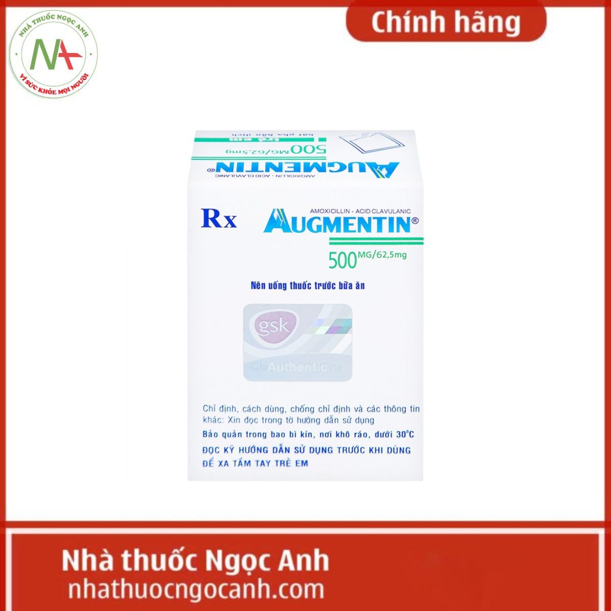 Augmentin 500mg/62,5mg