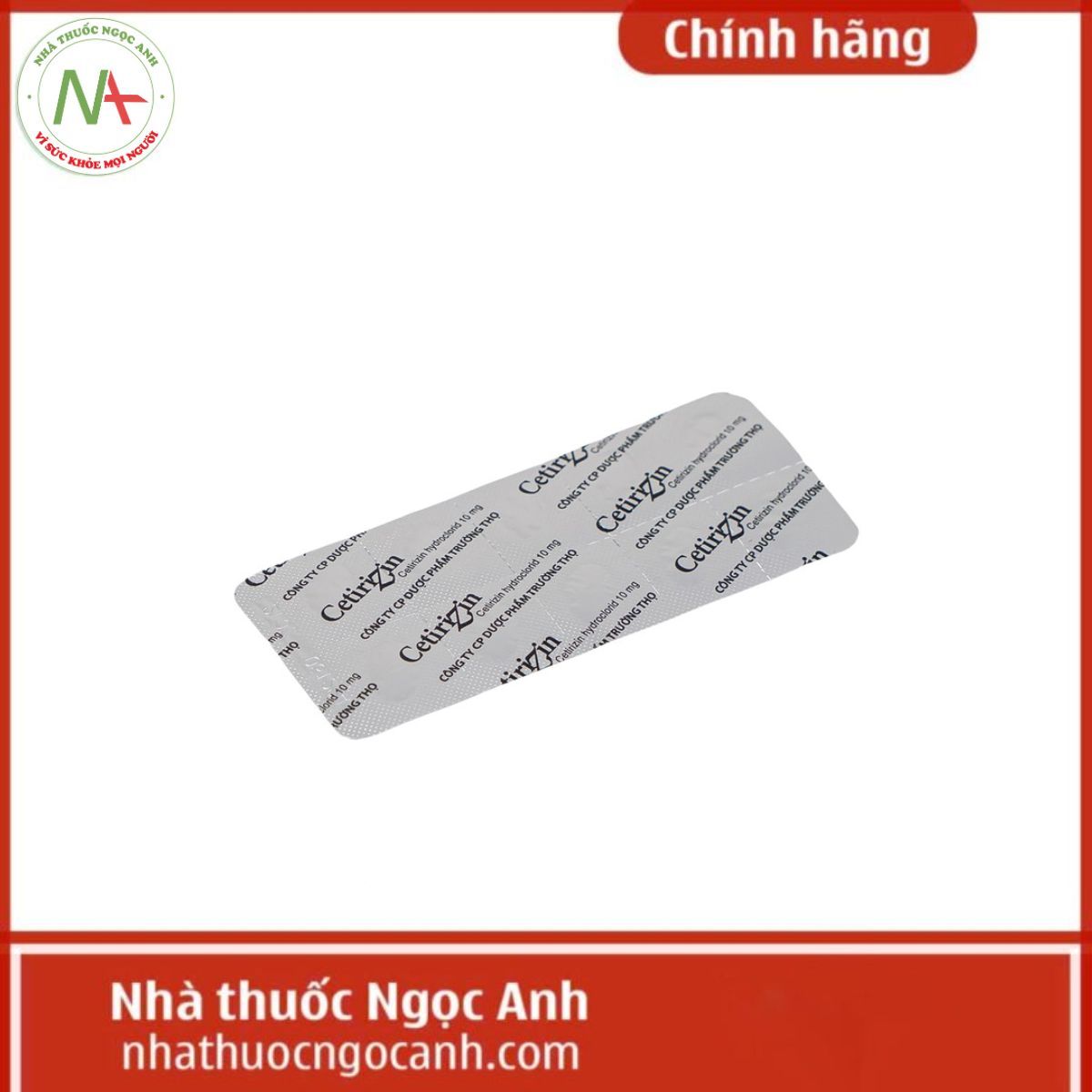 Cetirizin 10mg Trường Thọ
