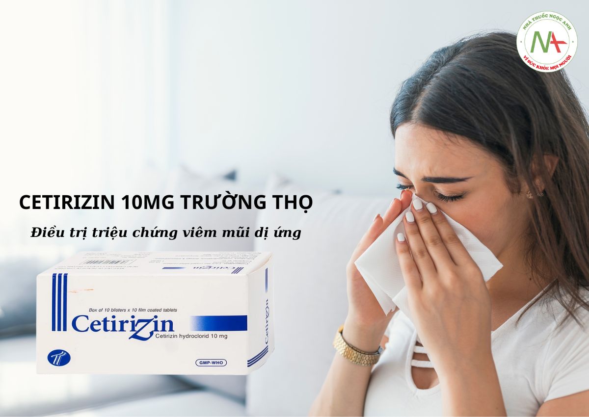 Cetirizin 10mg Trường Thọ