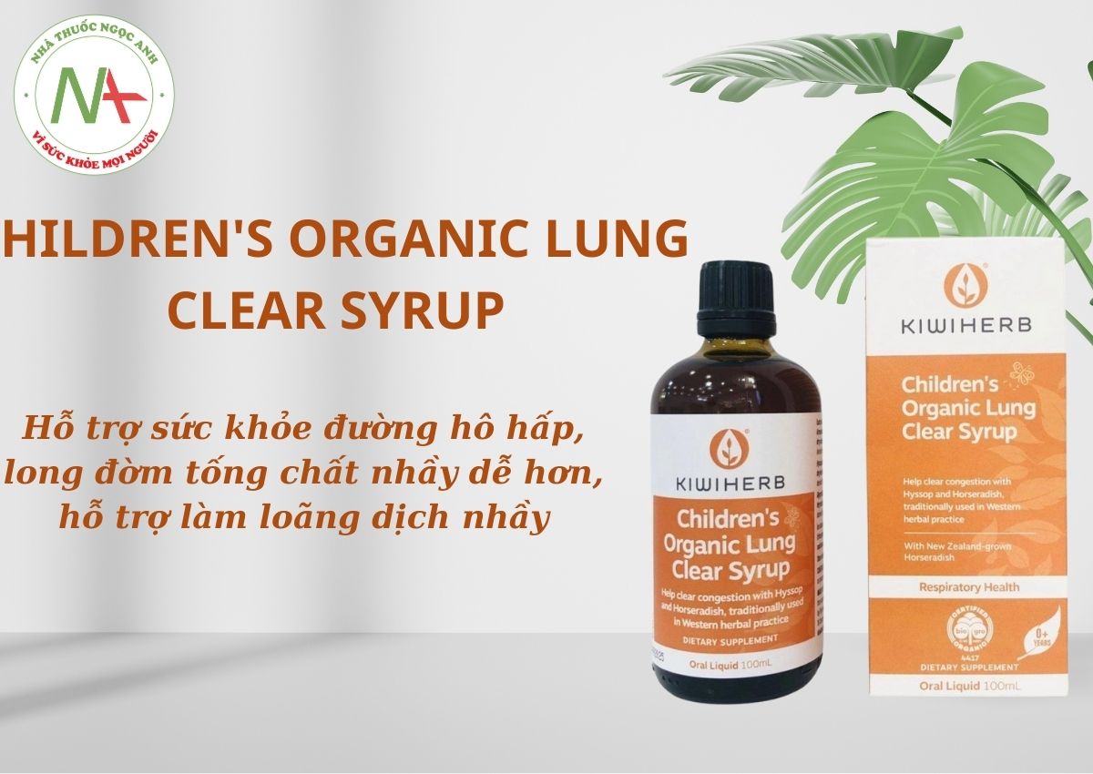 Children's Organic Lung Clear Syrup