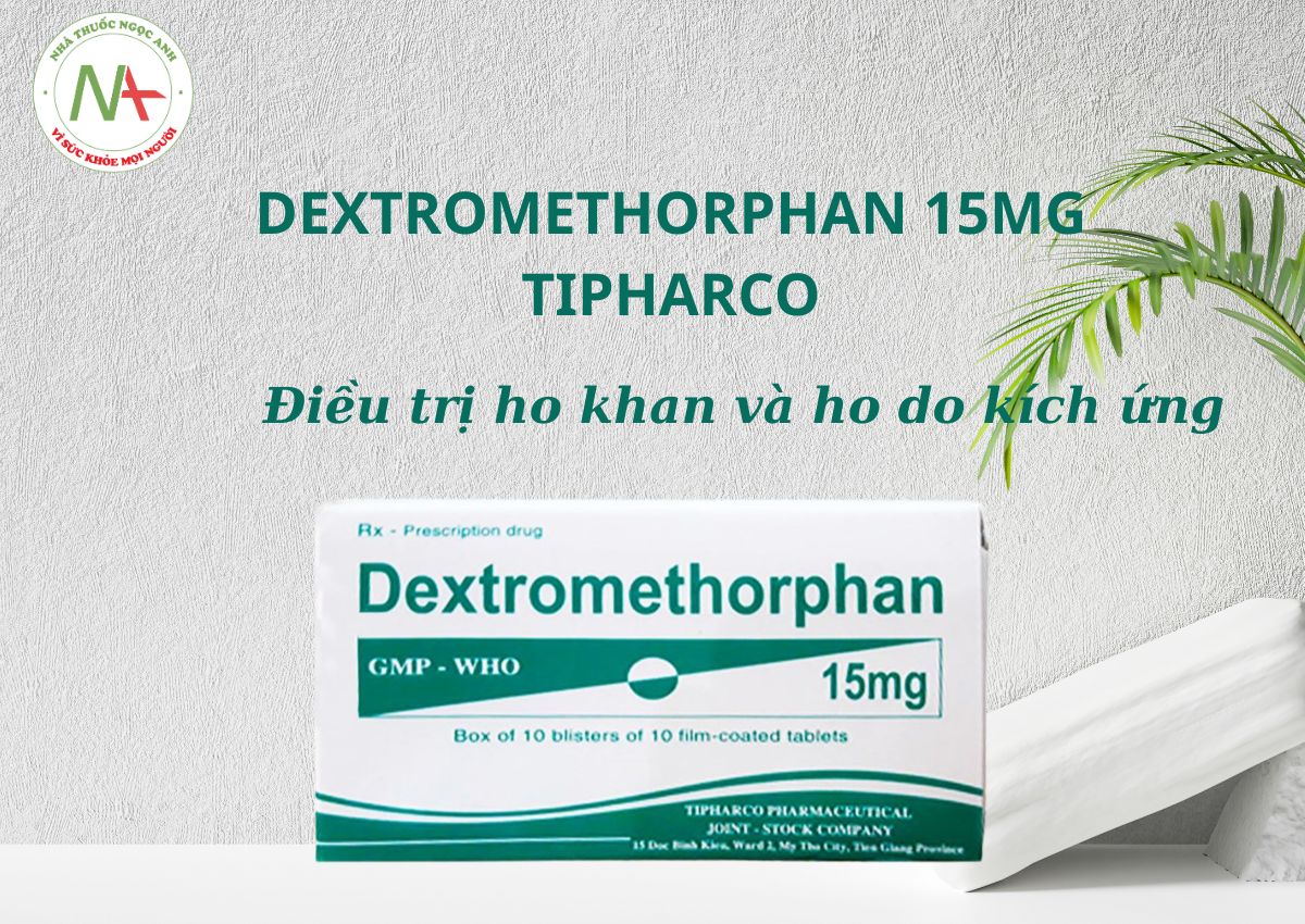 Dextromethorphan 15mg Tipharco