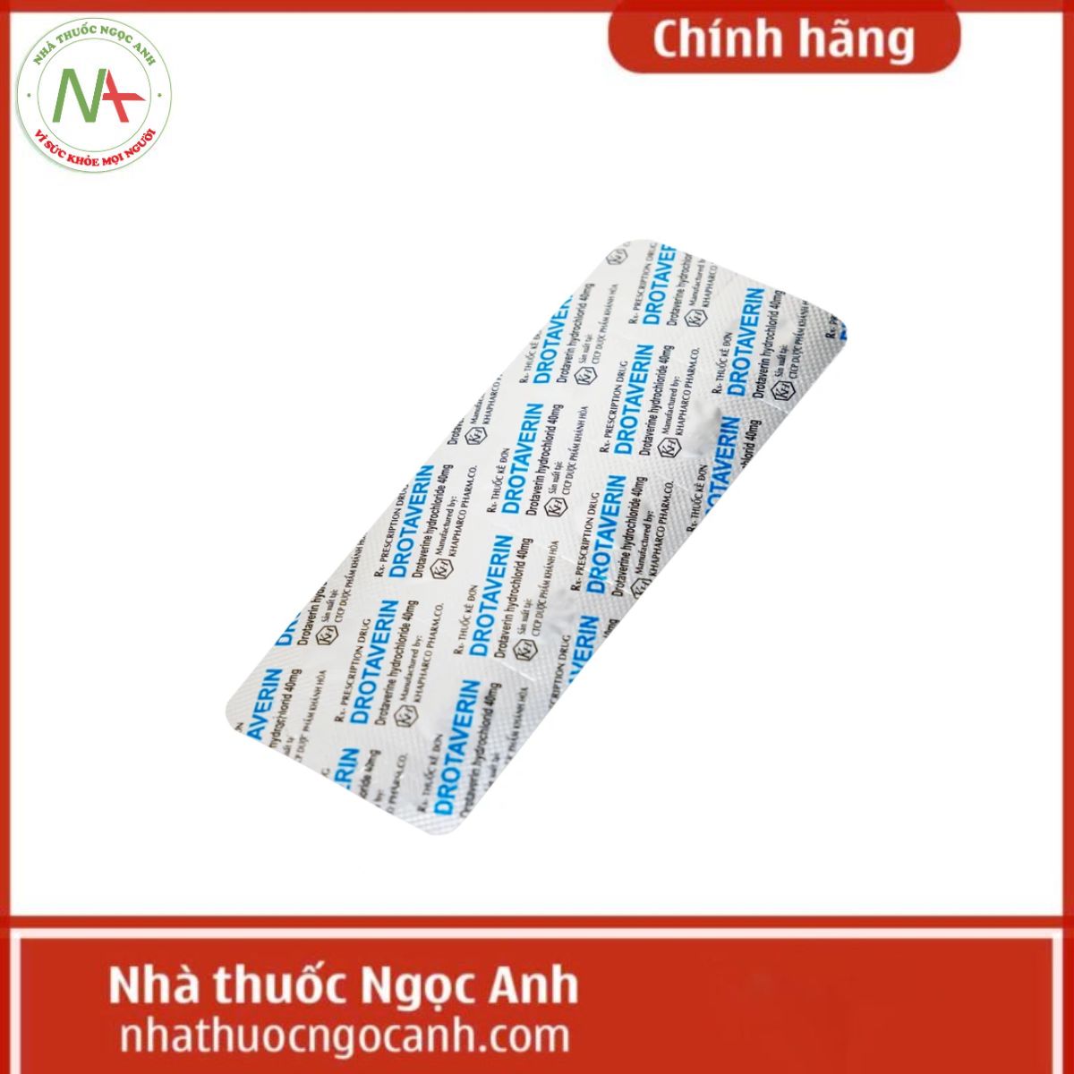 Drotaverin 40mg Khapharco