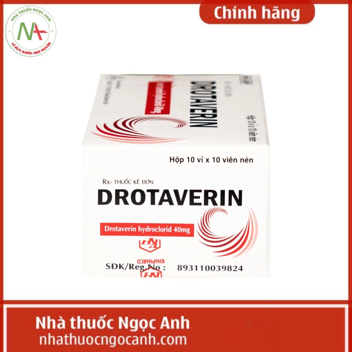 Drotaverin 40mg Khapharco