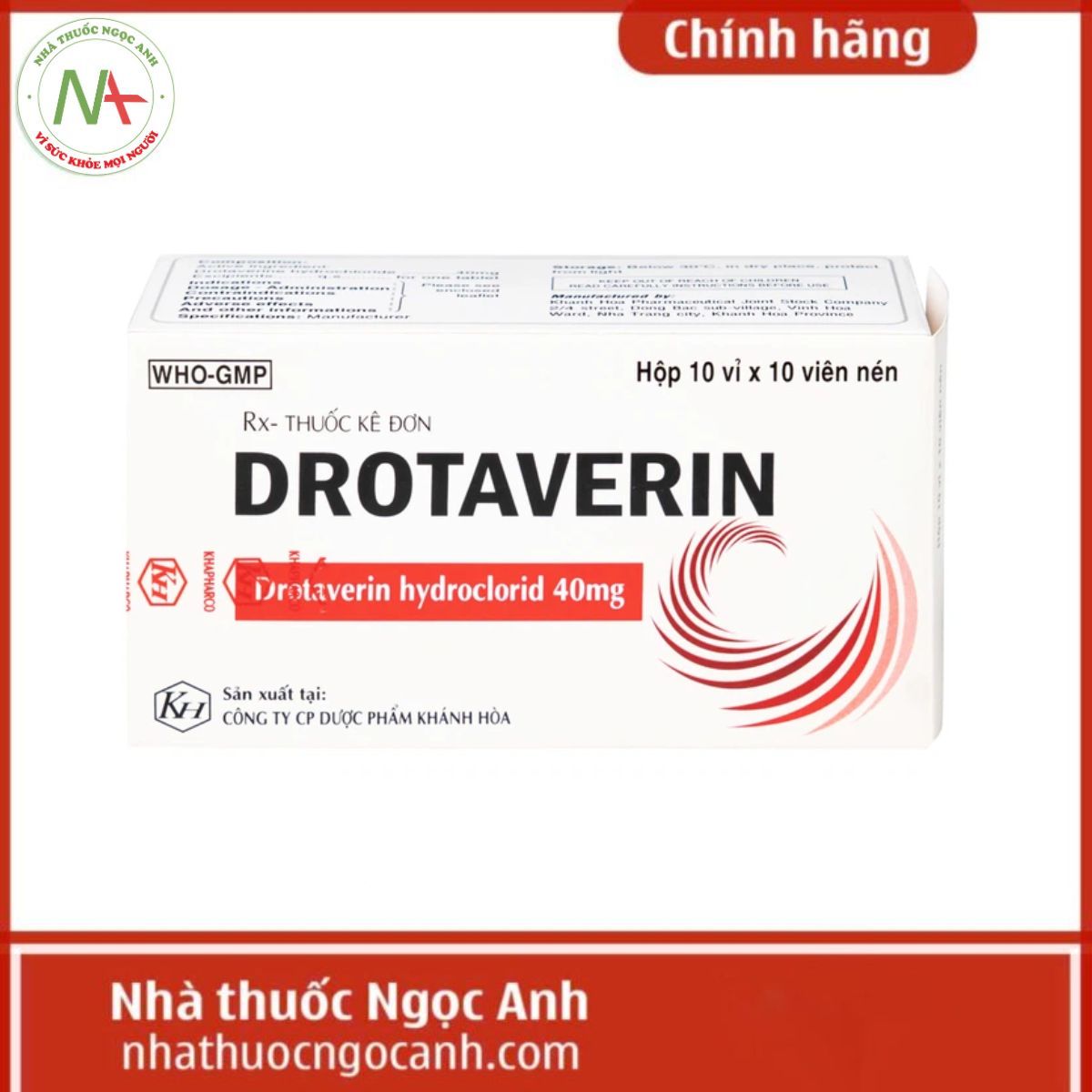 Drotaverin 40mg Khapharco