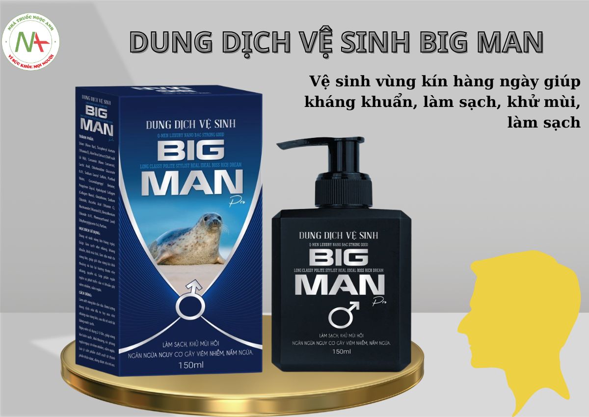 Dung Dịch Vệ Sinh BIG MAN 3 Dung Dịch Vệ Sinh BIG MAN