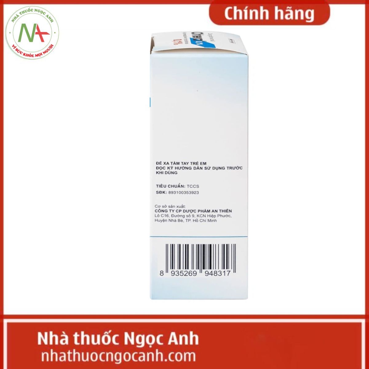 Dung dịch xịt mũi Otrera 0,1%