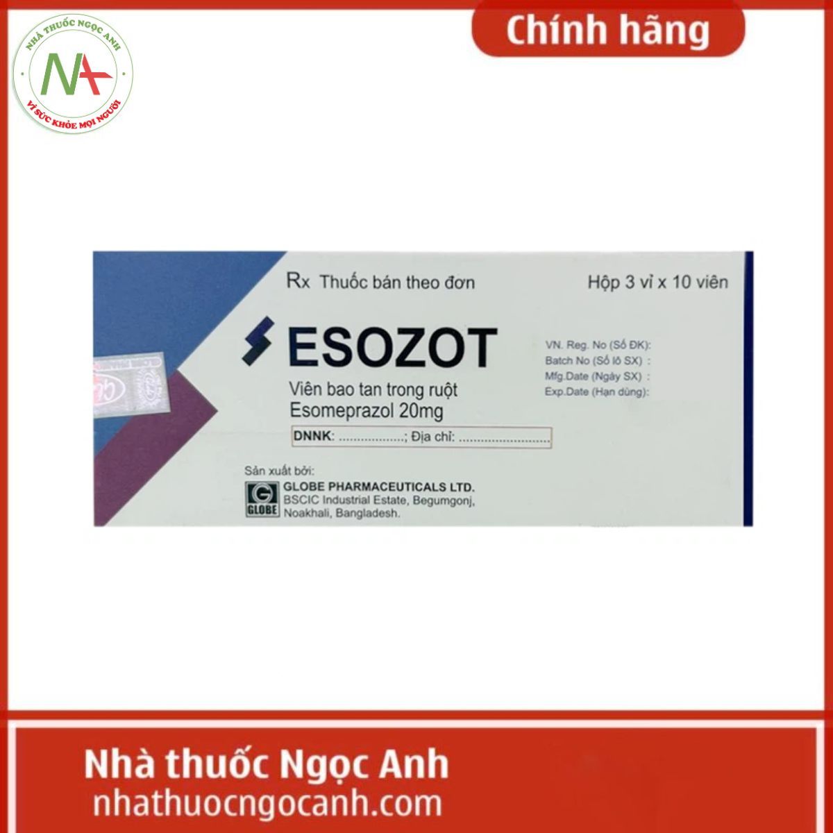 Esozot 20mg