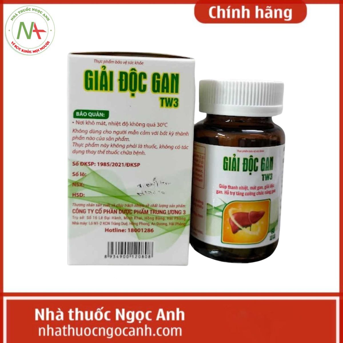 Giải Độc Gan TW3