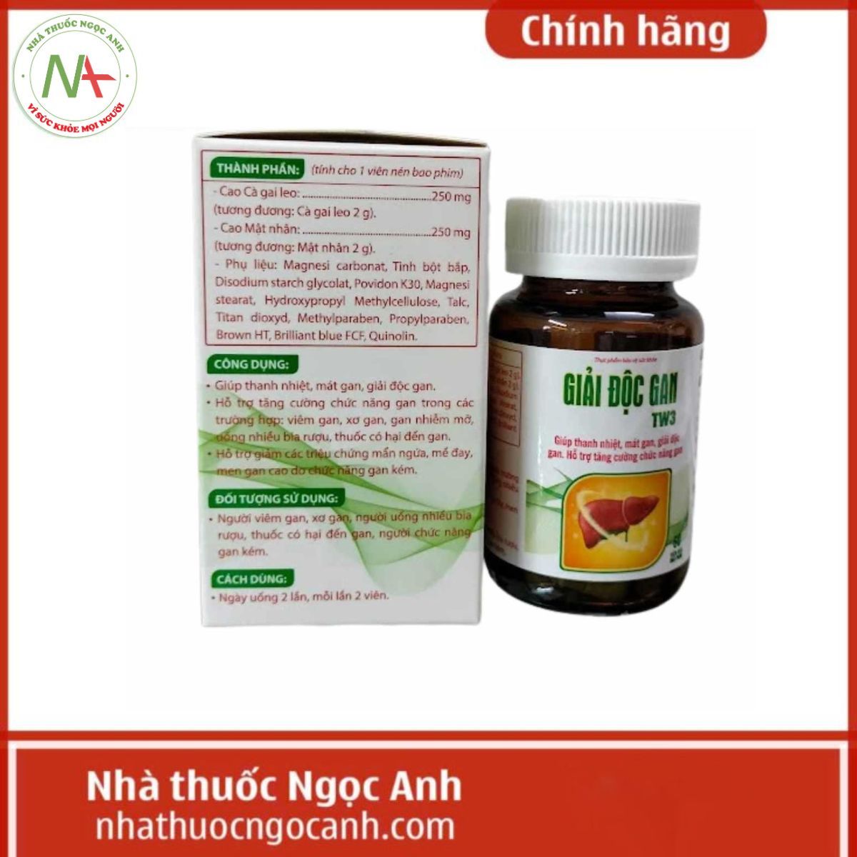 Giải Độc Gan TW3