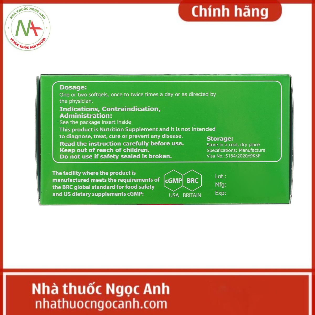 Ginkgo Biloba USmart