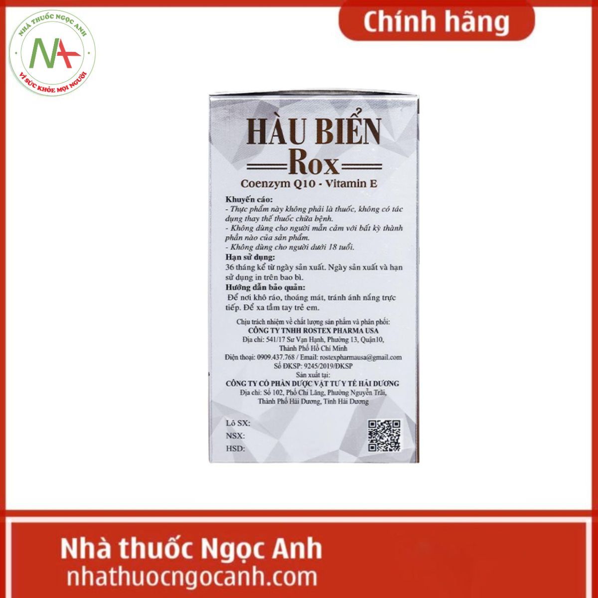 Hàu Biển Rox