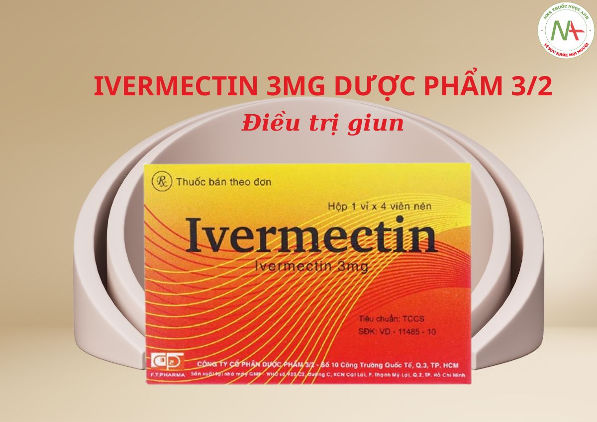 Ivermectin 3mg Dược Phẩm 3/2