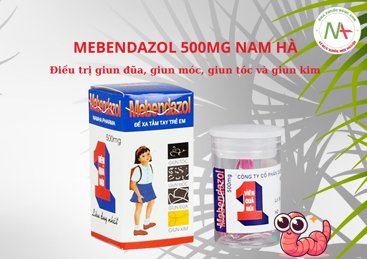 Mebendazol 500mg Nam Hà