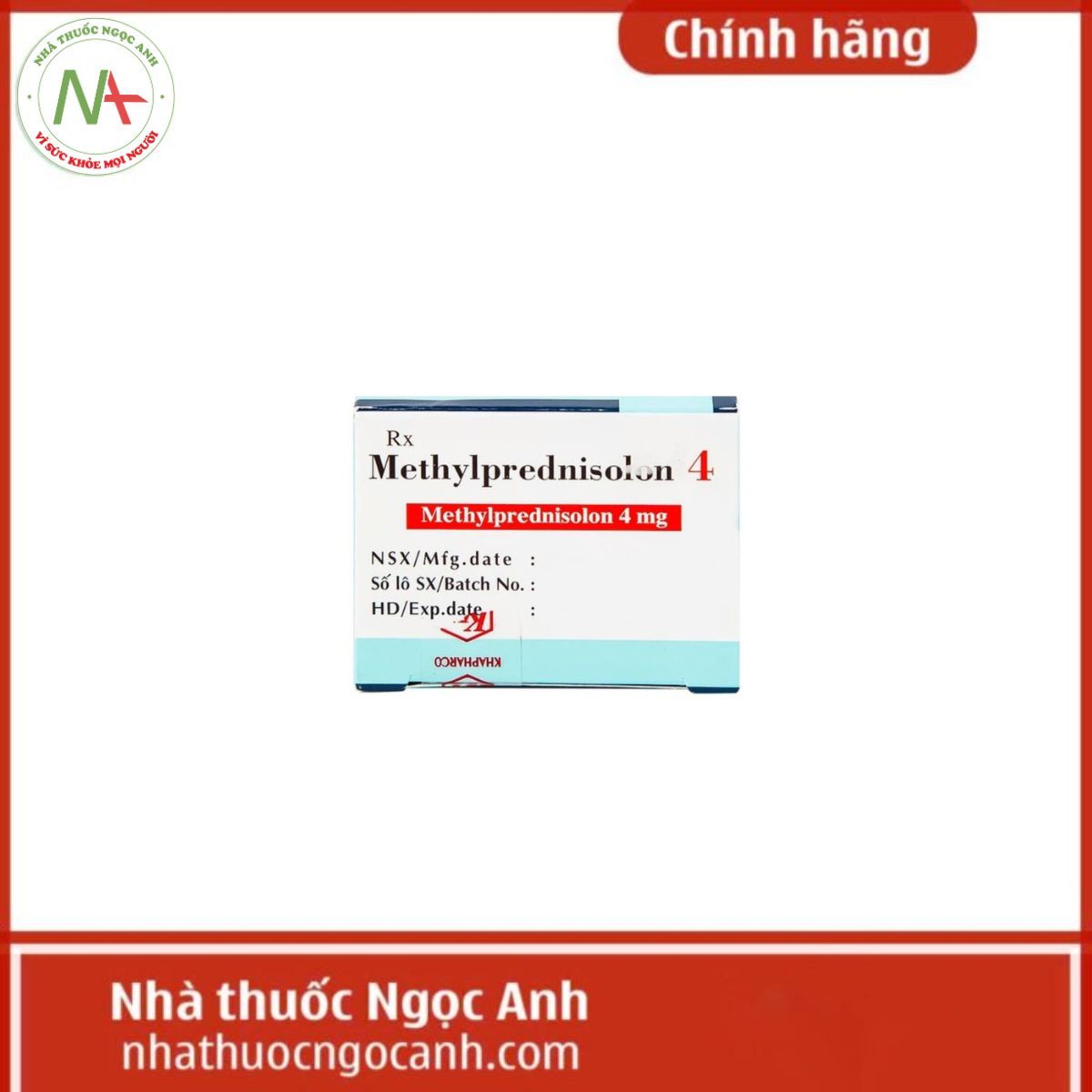 Methylprednisolon 4 Khapharco