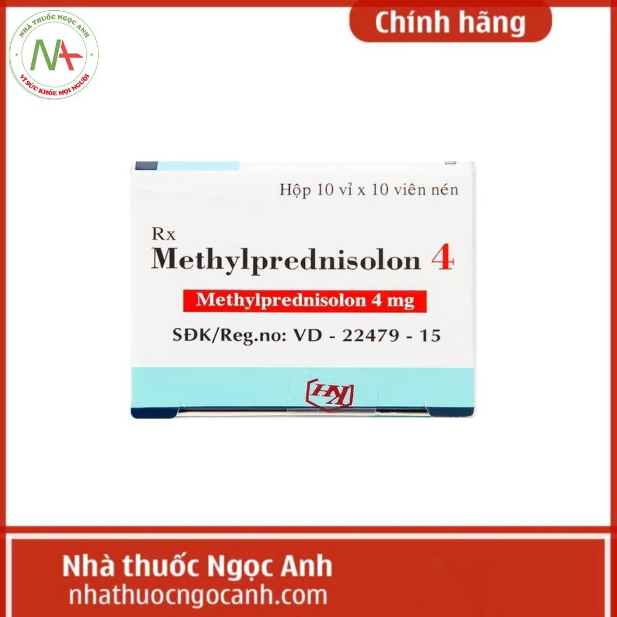 Methylprednisolon 4 Khapharco