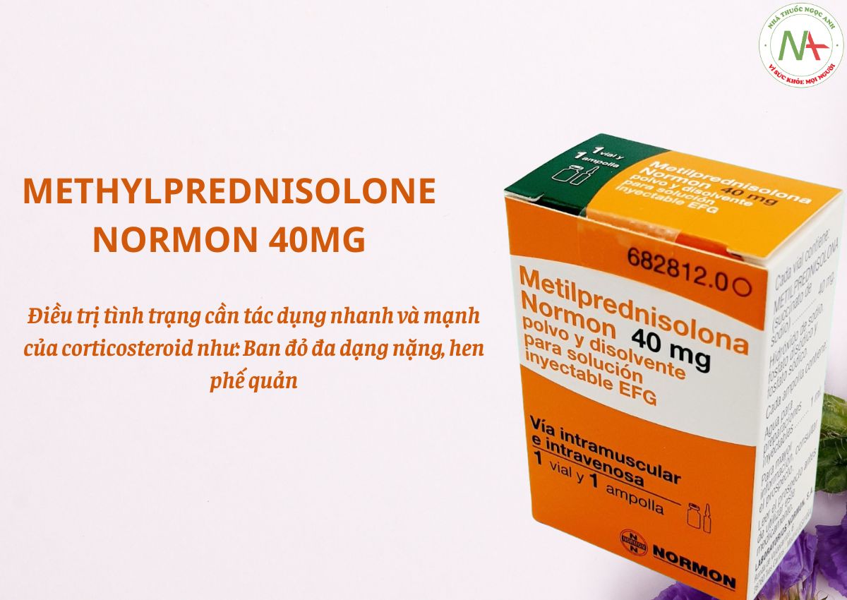 Methylprednisolone normon 40mg
