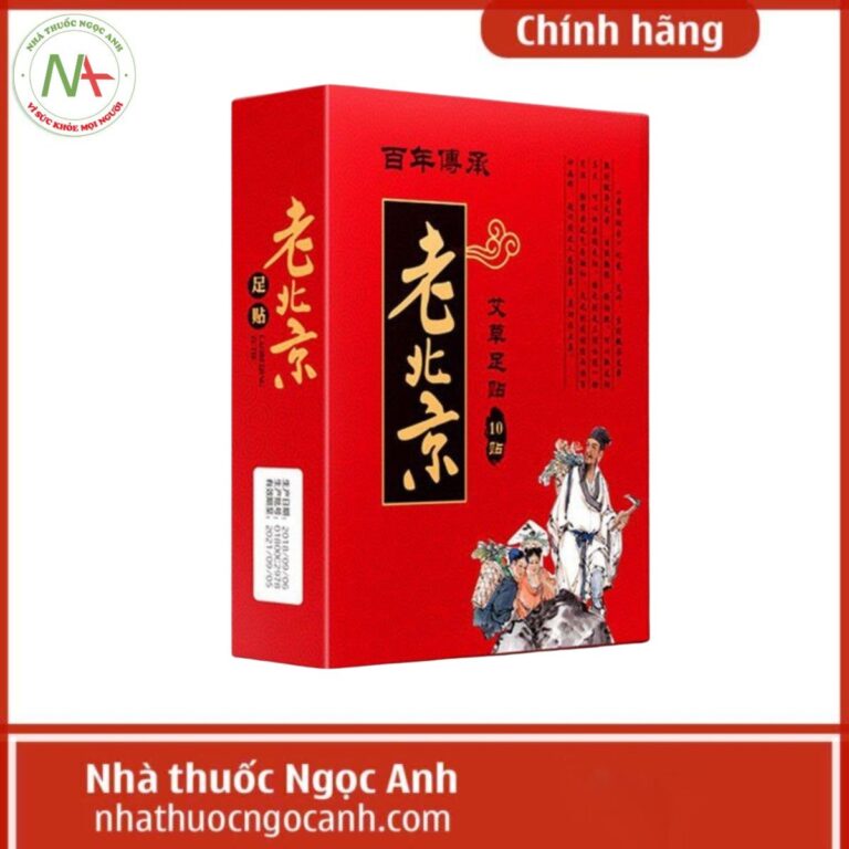 Miếng Dán Ngải Cứu Thải Độc Chân Lão Bắc Kinh