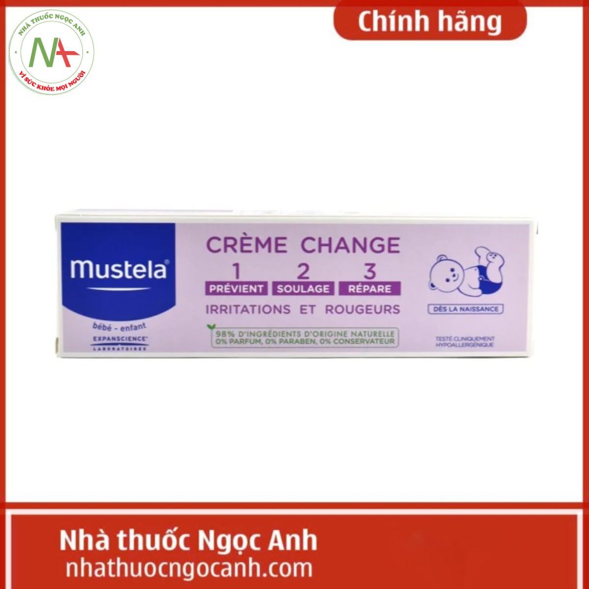 Mustela Vitamin Barrier Cream