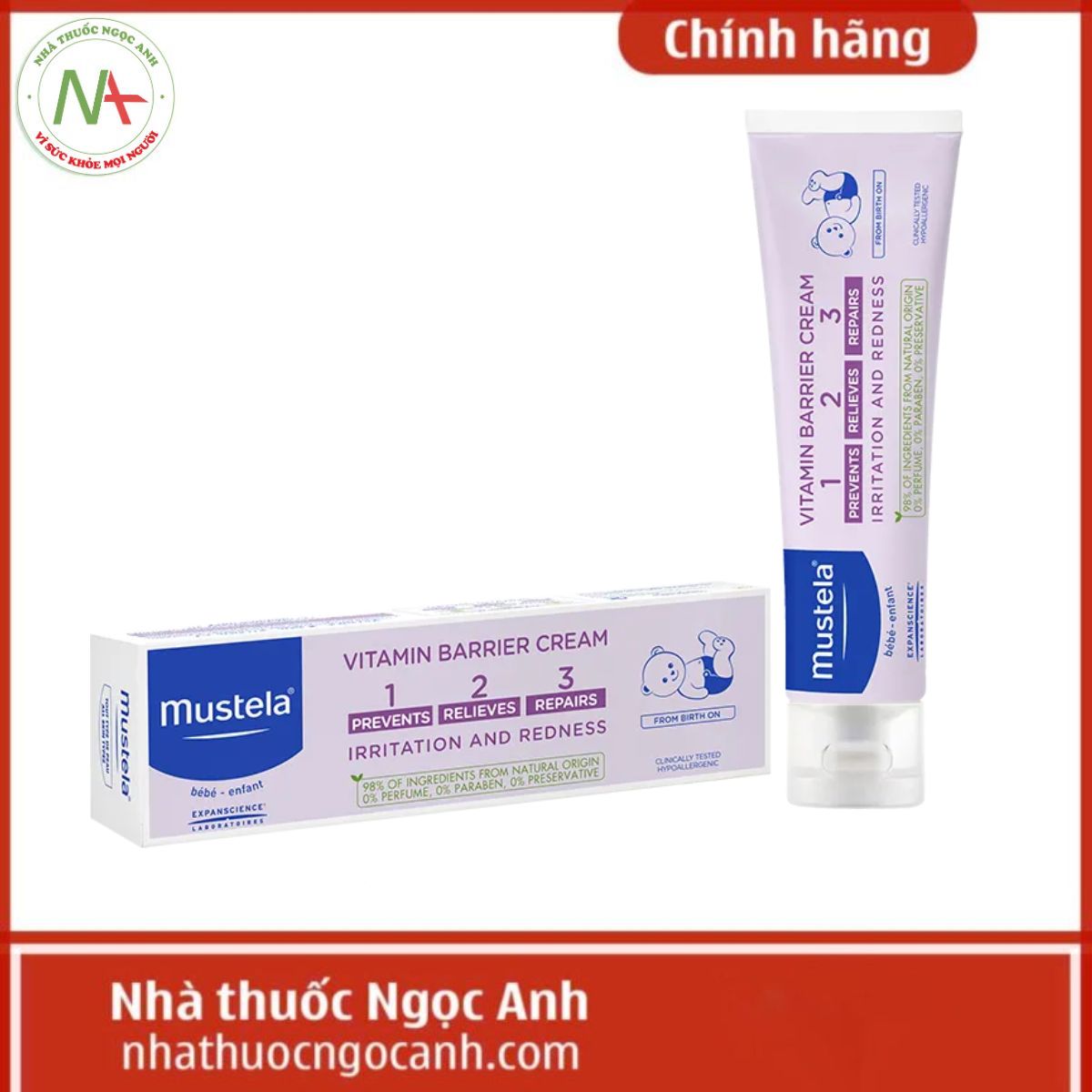 Mustela Vitamin Barrier Cream