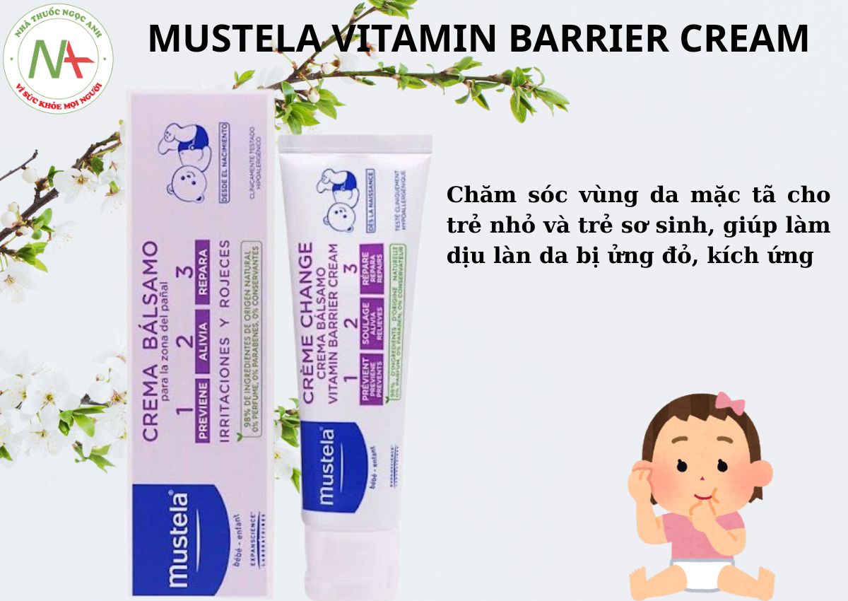 Mustela Vitamin Barrier Cream