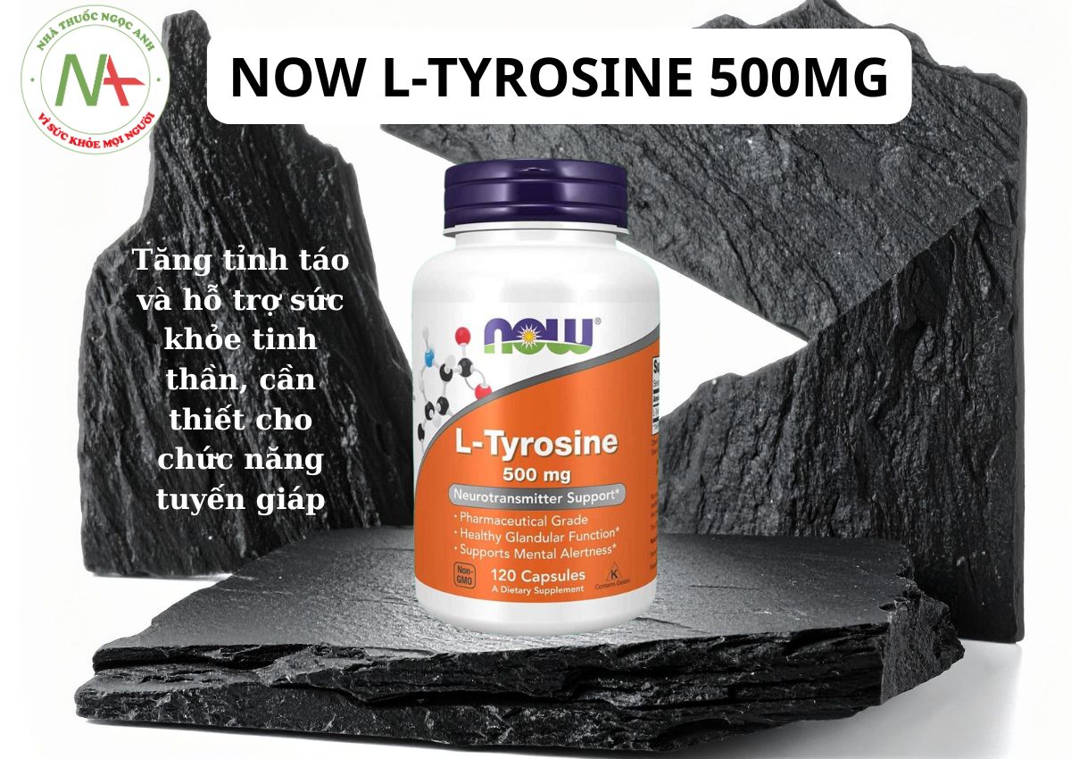 Now L-Tyrosine 500mg 3 Now L-Tyrosine 500mg
