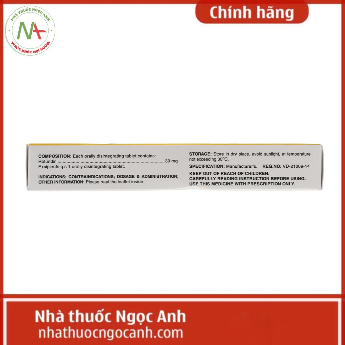 Rotundin-SPM 30mg