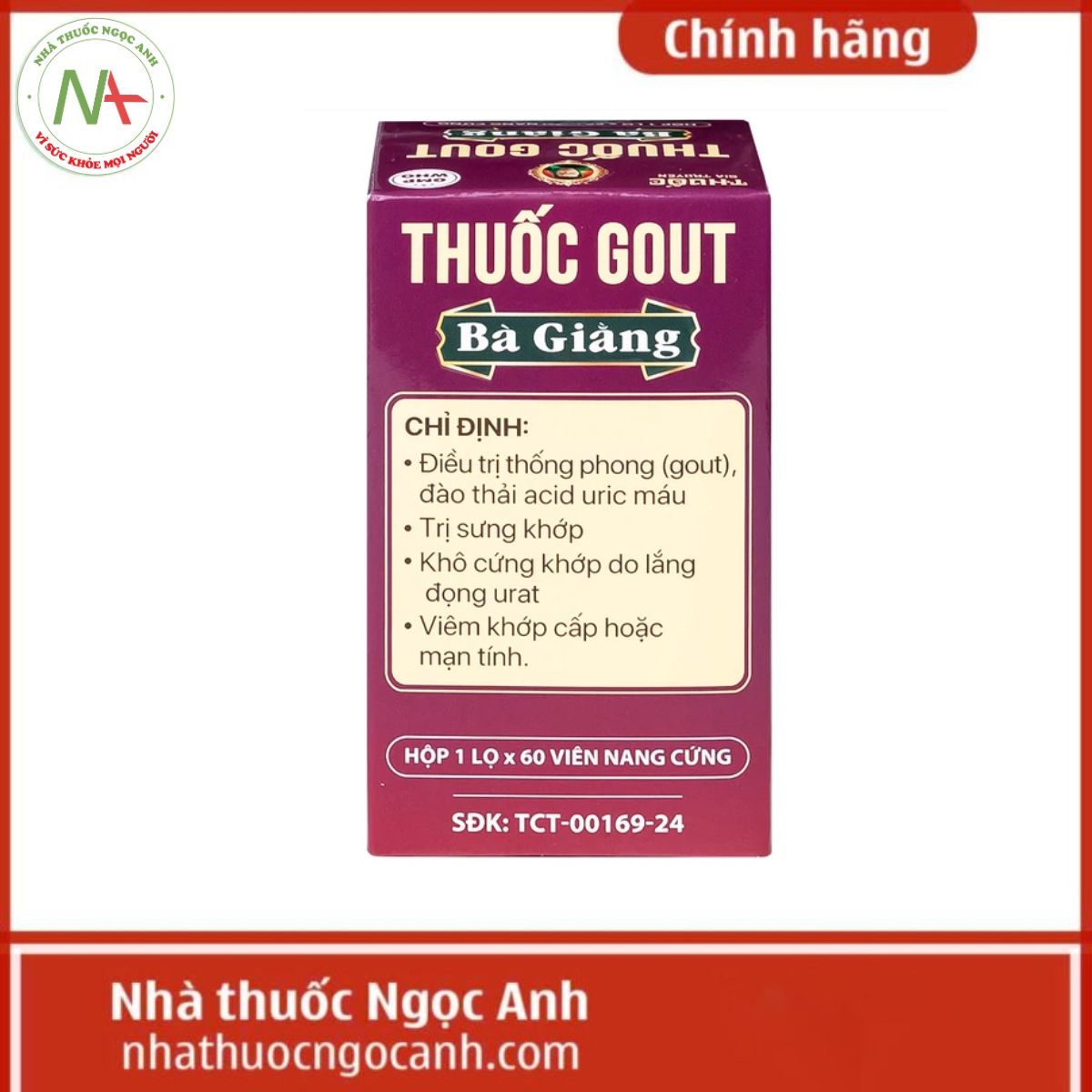 Thuốc Gout Bà Giằng