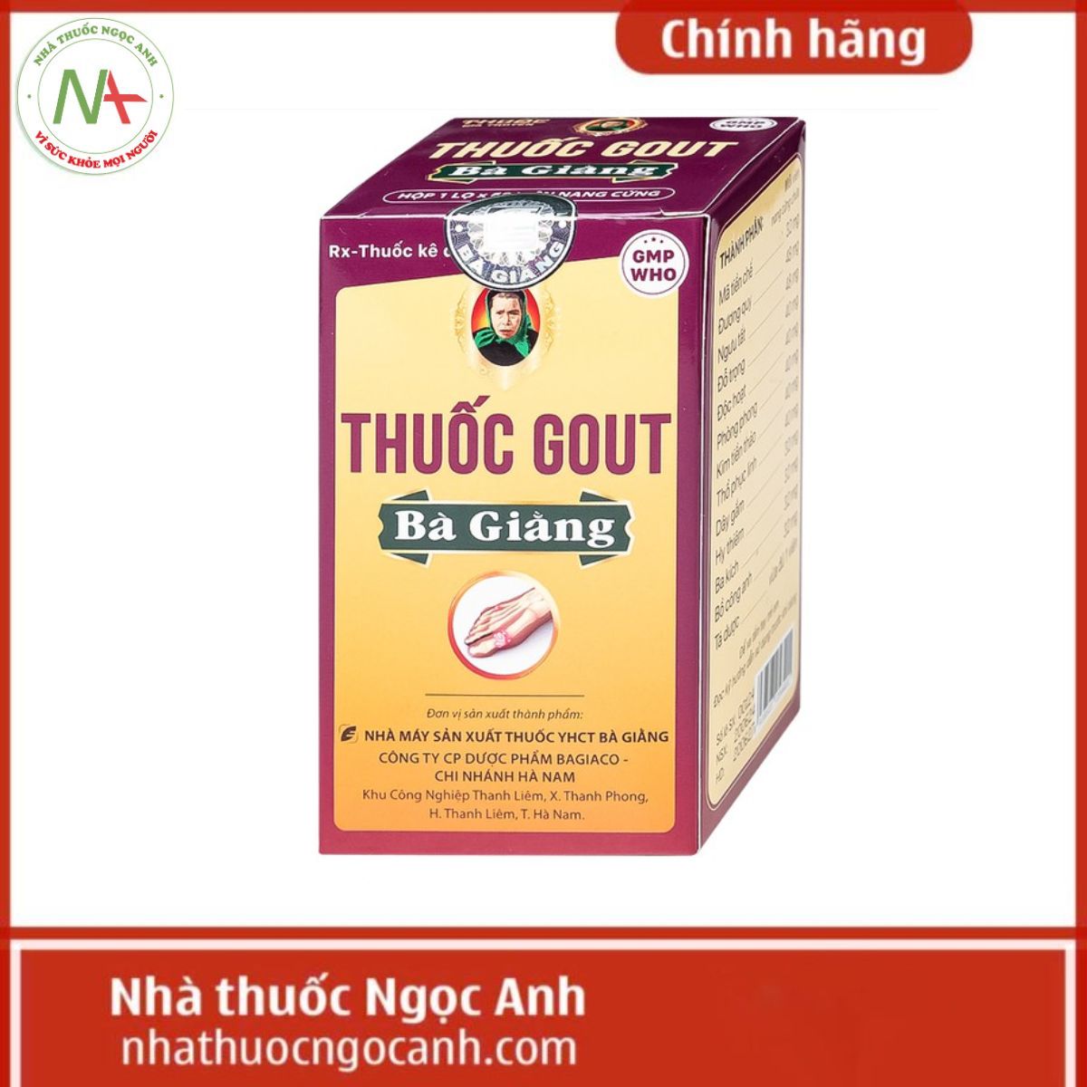 Thuốc Gout Bà Giằng