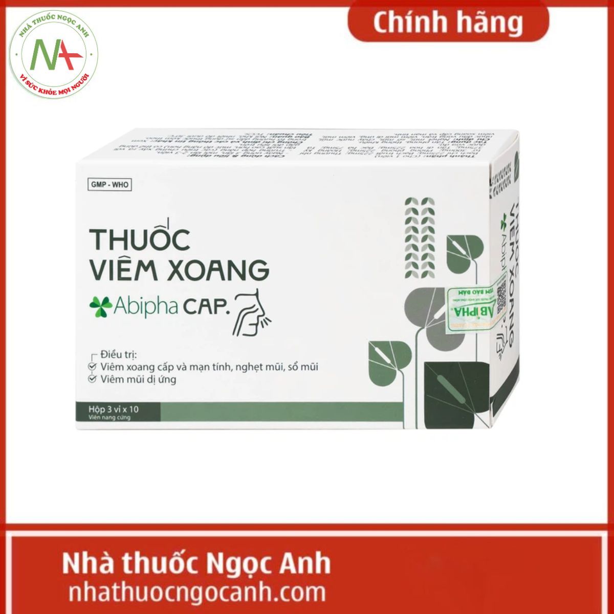 Thuốc viêm xoang Abipha Cap