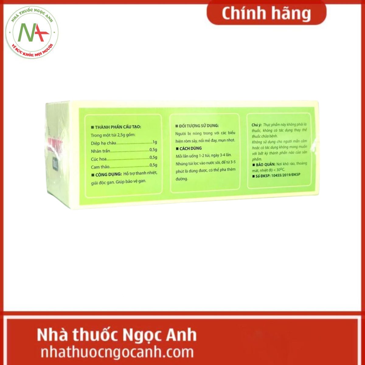 Trà Giải Độc Bổ Gan Traly