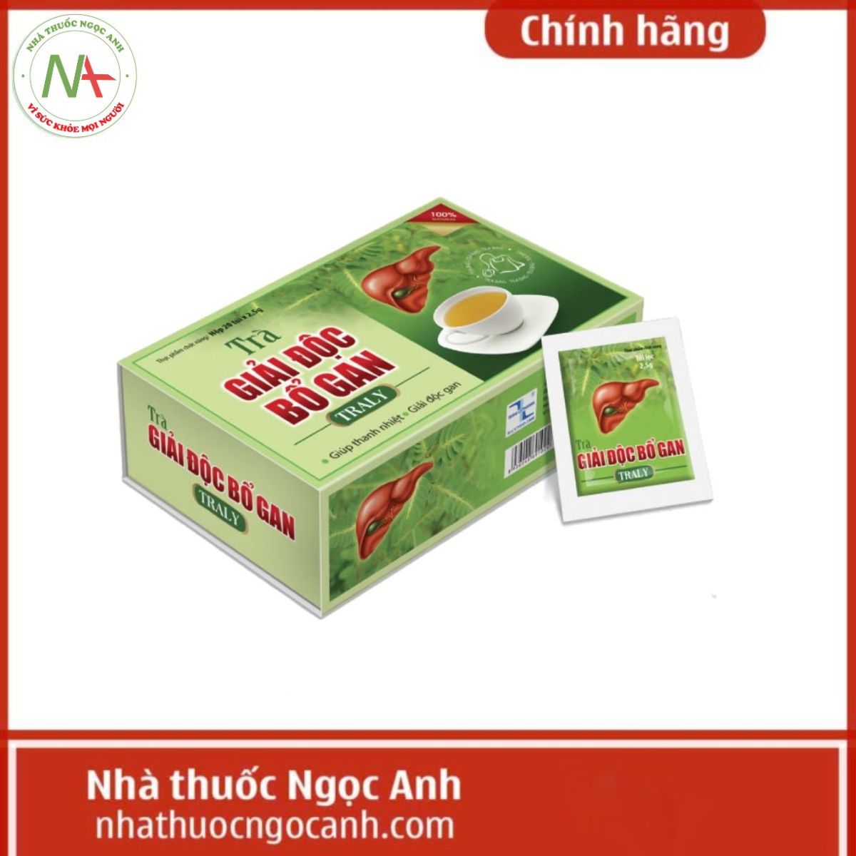 Trà Giải Độc Bổ Gan Traly