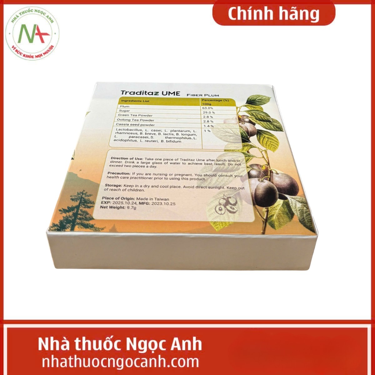 Traditaz Ume Fiber Plum